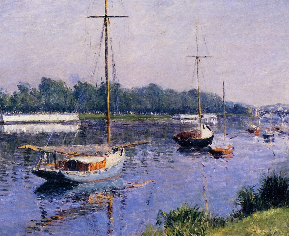 Gustave Caillebotte The Basin at Argenteuil